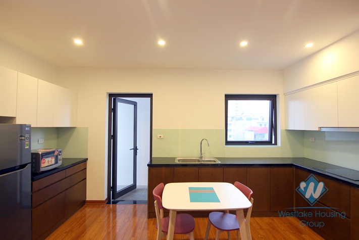 Brand new two bedrooms apartment for rent in Nghi Tam village, Tay Ho, Ha Noi